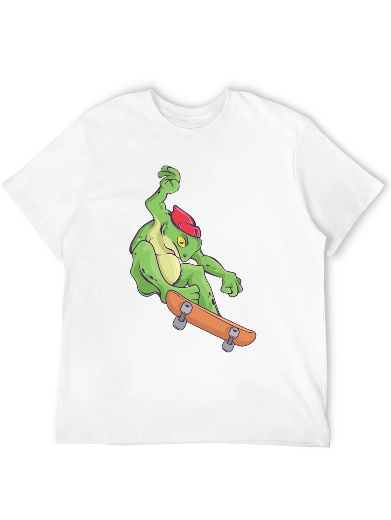 Frog Skateboarding Graphic Tee