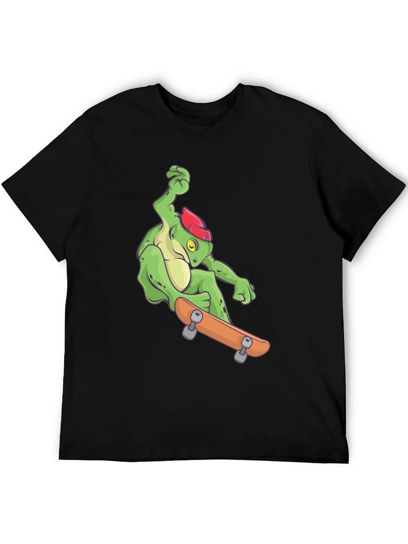 Frog Skateboarding Graphic Tee