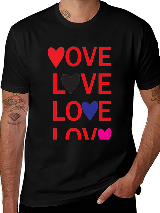 Love Heart T-Shirt - Fun Graphic Tee