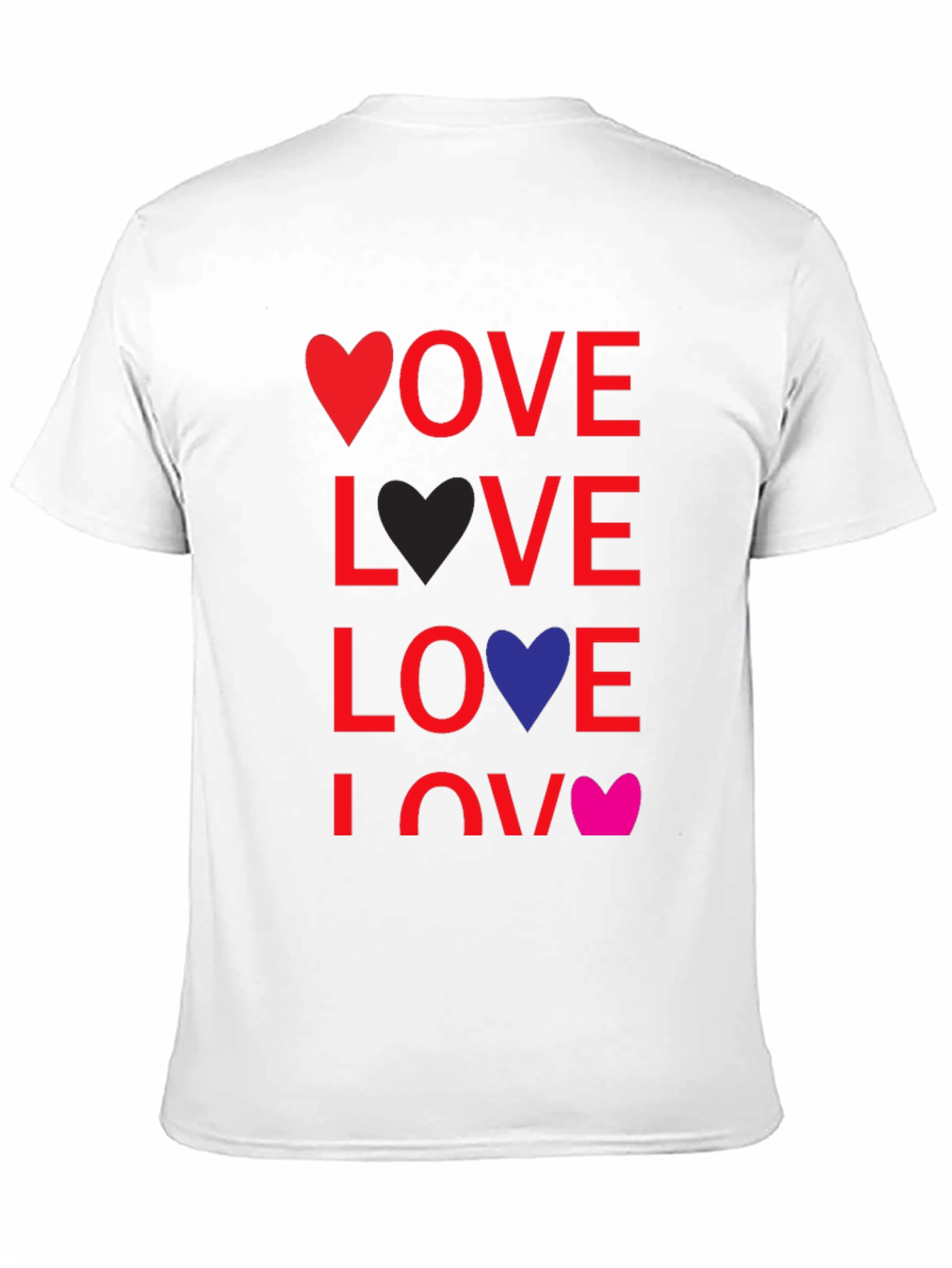 Love Heart T-Shirt - Fun Graphic Tee