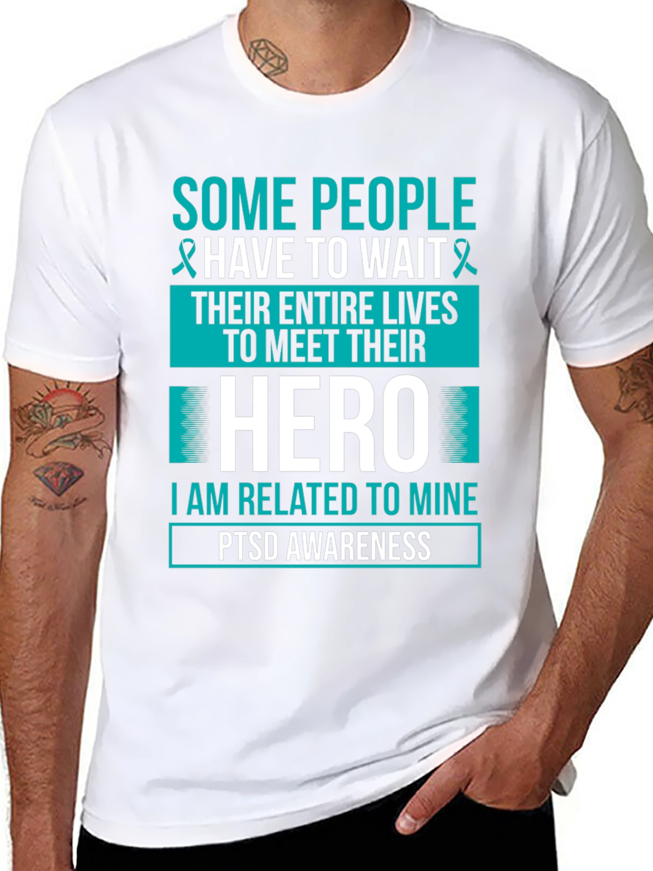PTSD Awareness Hero T-Shirt