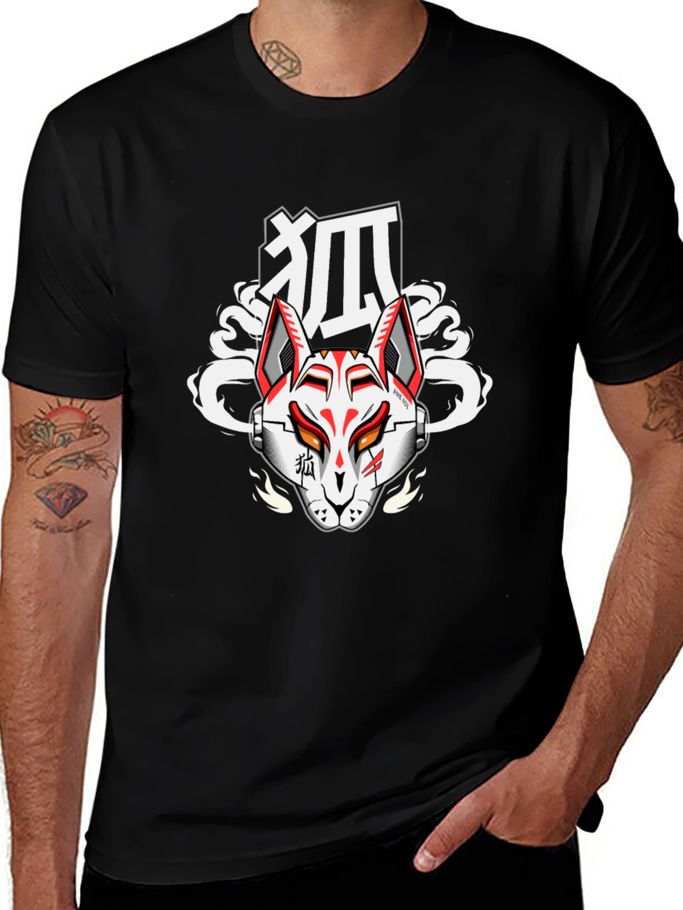 Cyberpunk Fox T-Shirt - Urban Style