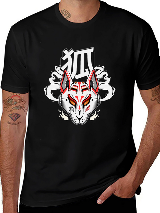 Cyberpunk Fox T-Shirt - Urban Style