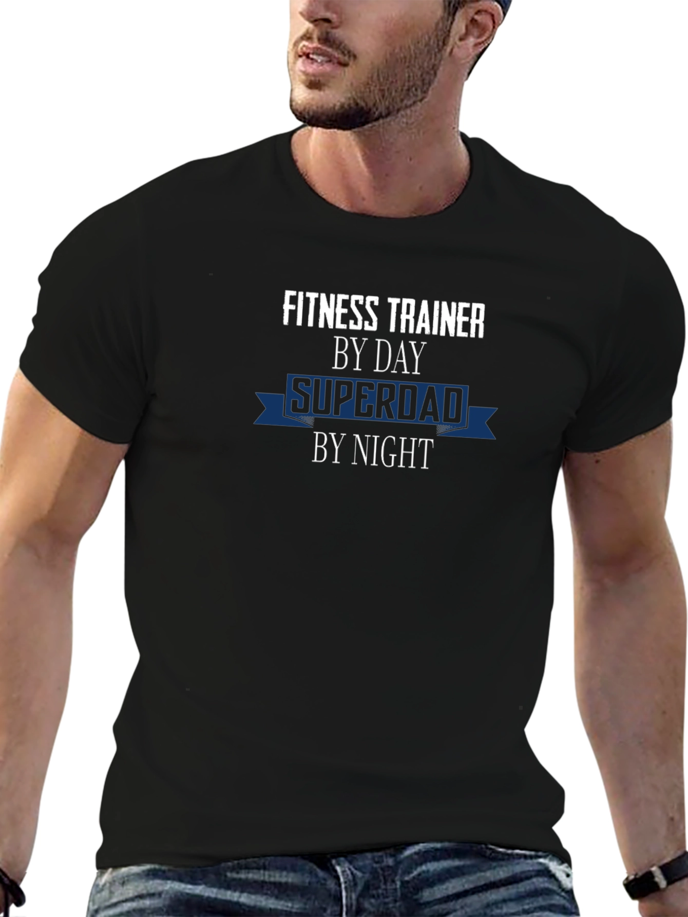 Fitness Trainer Superdad T-Shirt