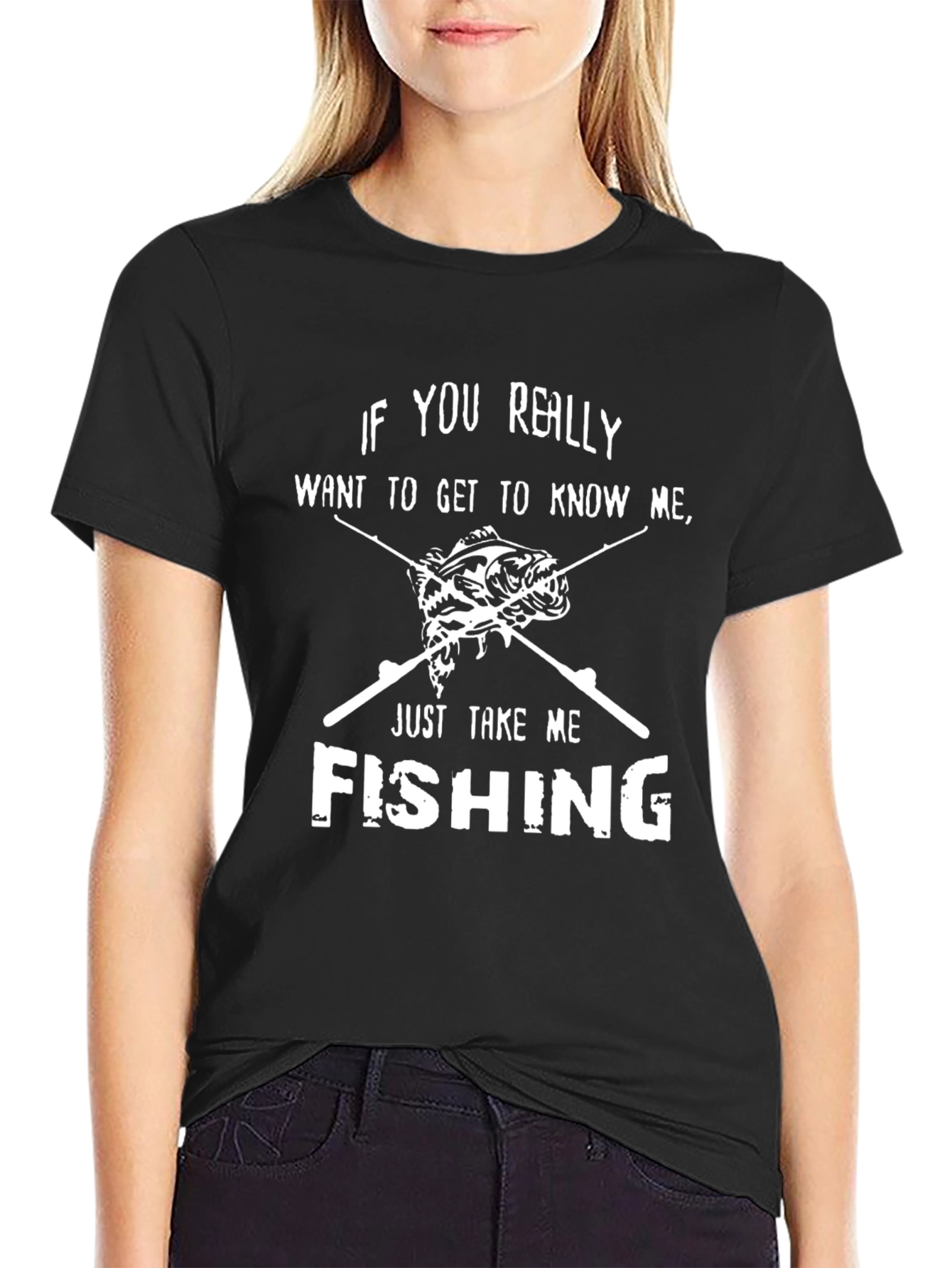 Fishing Graphic T-Shirt - Bass Angler Tee