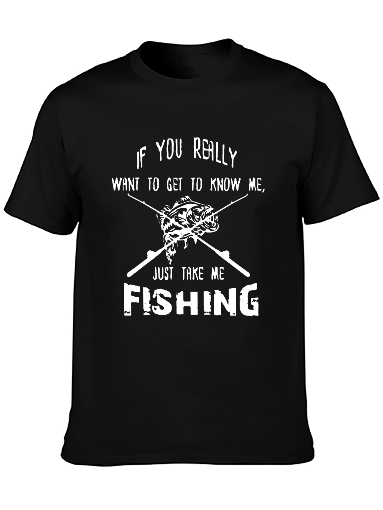 Fishing Graphic T-Shirt - Bass Angler Tee