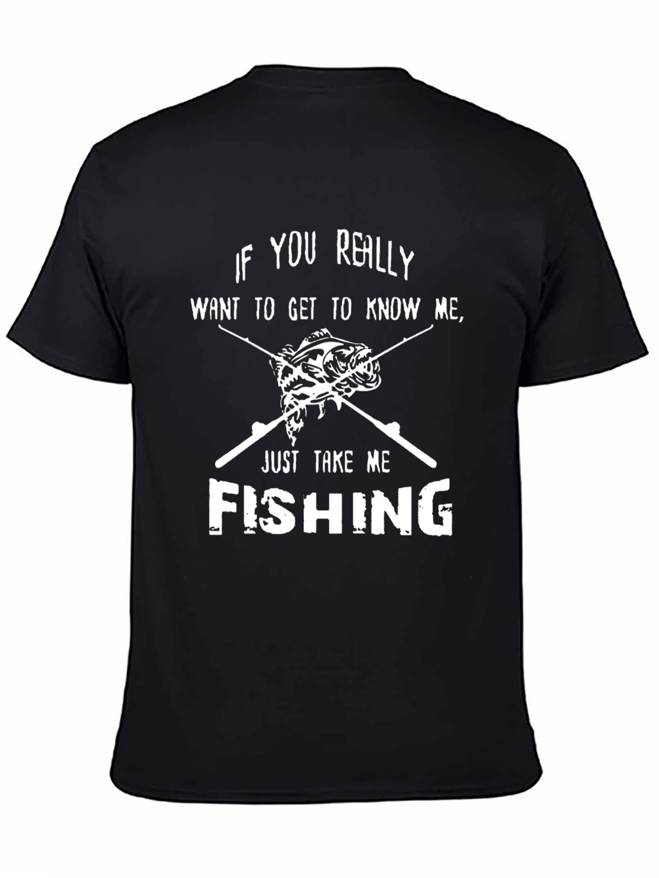 Fishing Graphic T-Shirt - Bass Angler Tee