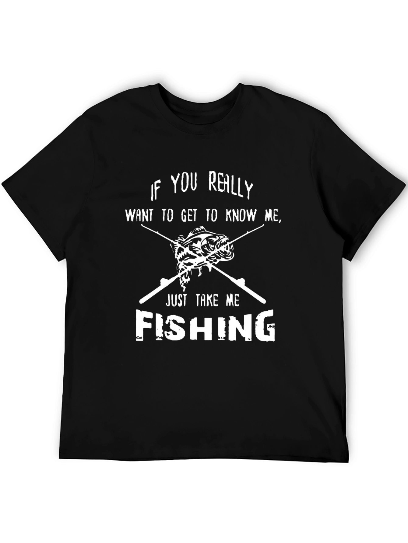 Fishing Graphic T-Shirt - Bass Angler Tee