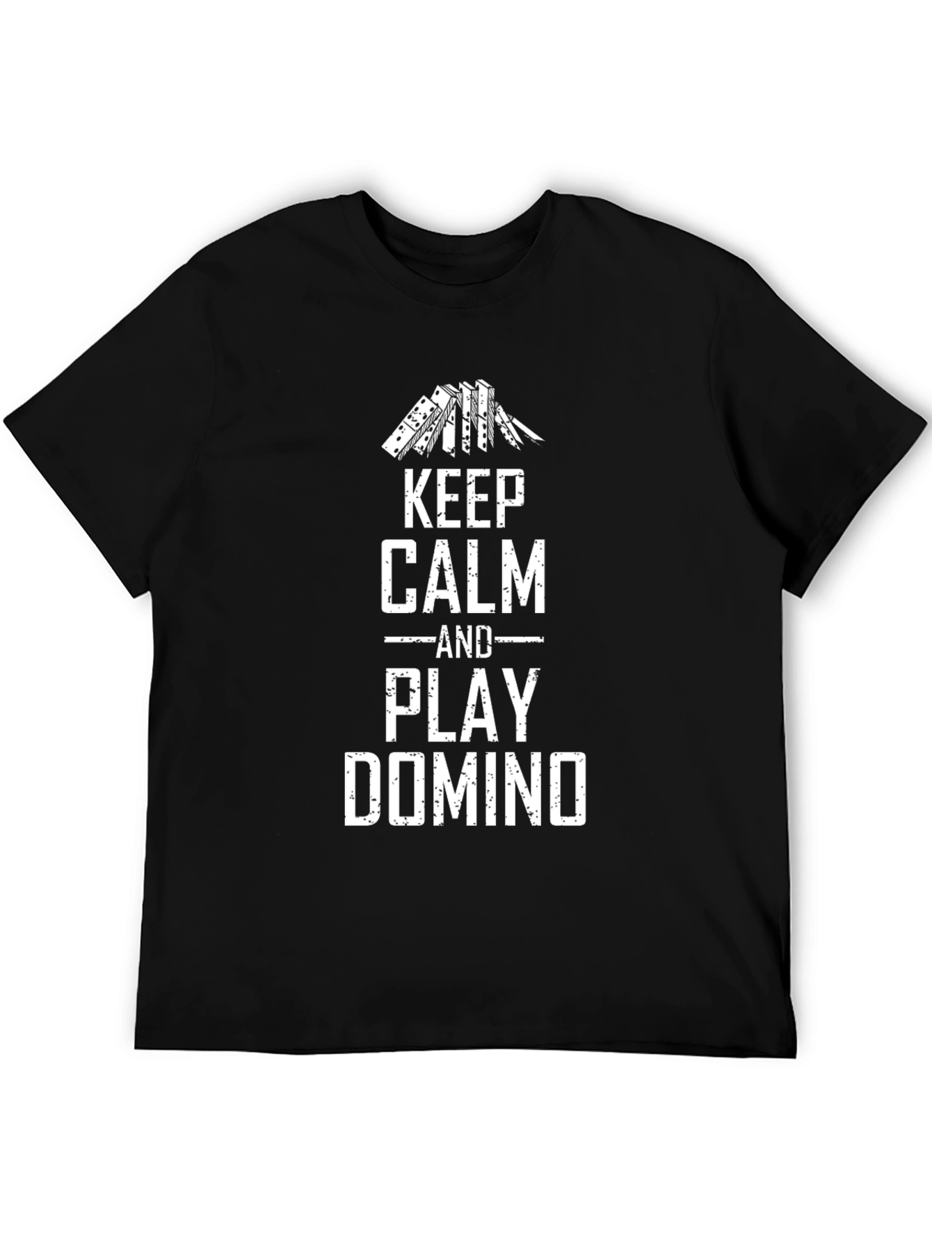 Keep Calm and Play Domino T-Shirt
