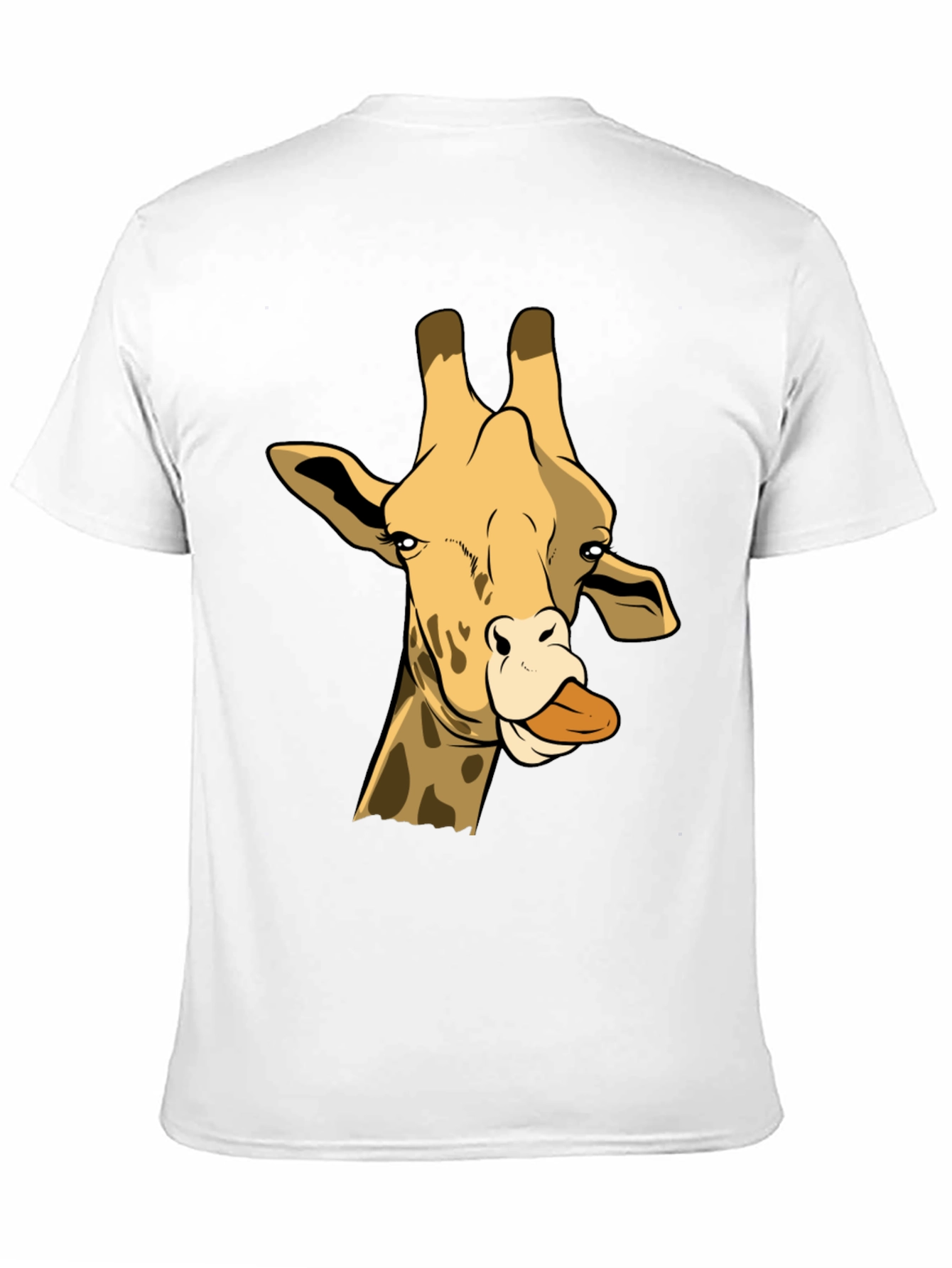 Funny Giraffe T-Shirt - Cartoon Animal Tee