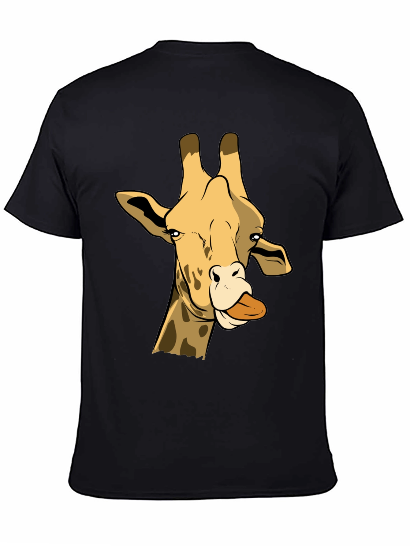 Funny Giraffe T-Shirt - Cartoon Animal Tee