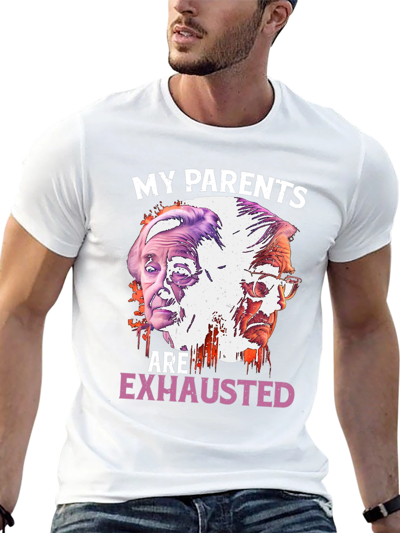 My Parents Are Exhausted Graphic Tee