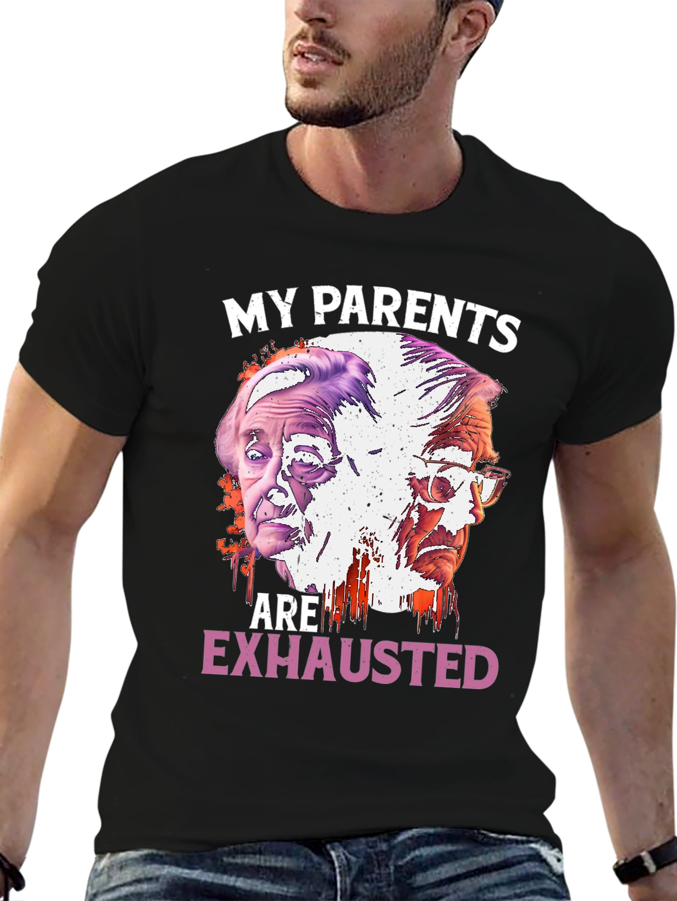 My Parents Are Exhausted Graphic Tee