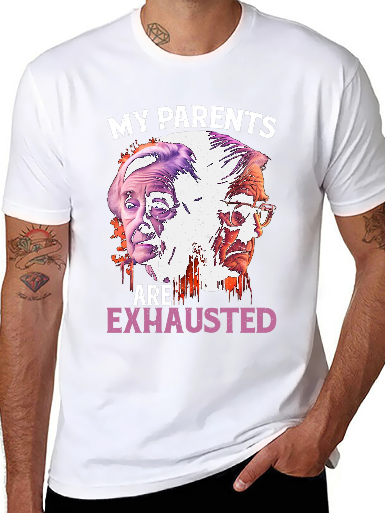 My Parents Are Exhausted Graphic Tee