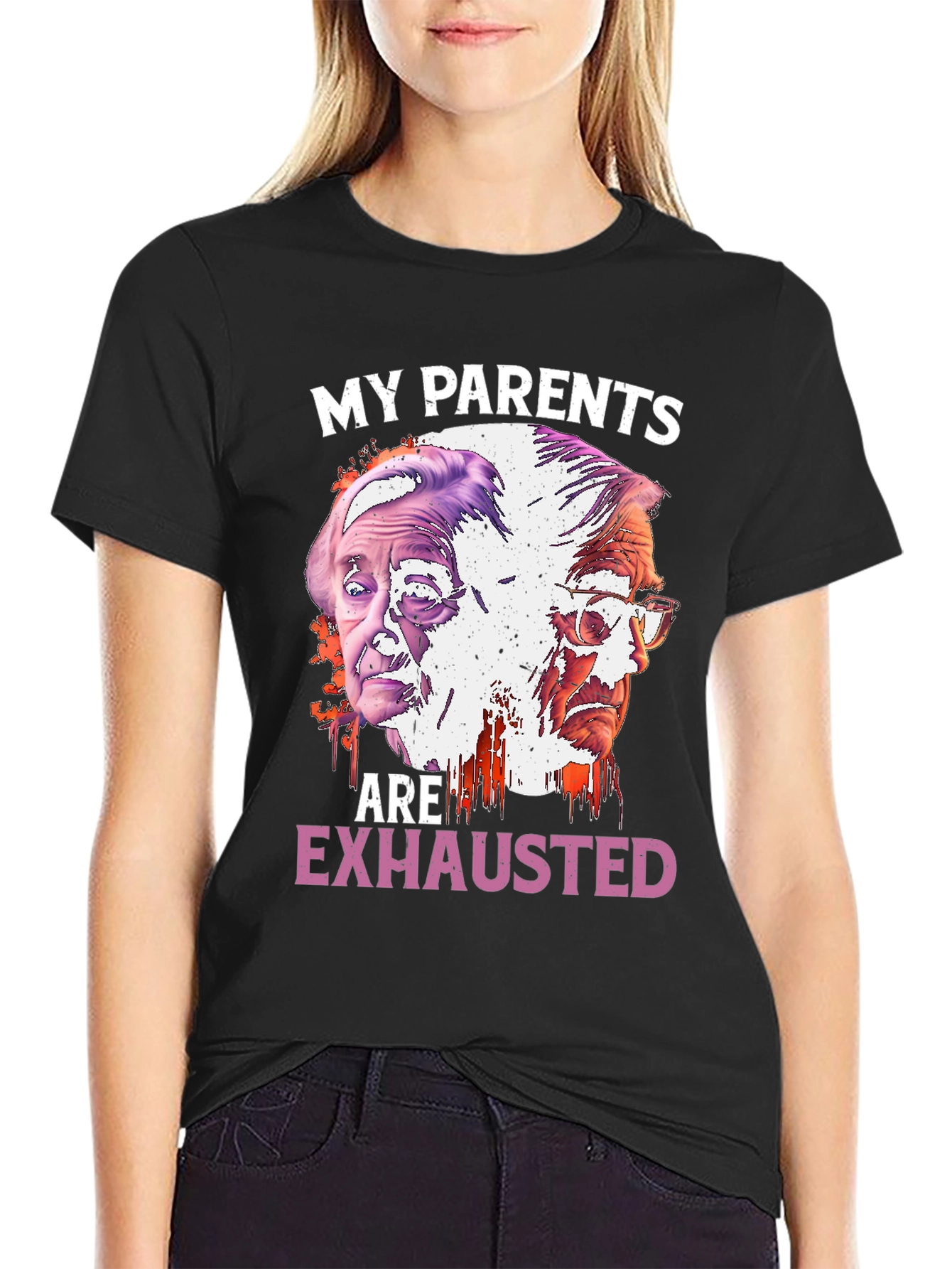 My Parents Are Exhausted Graphic Tee