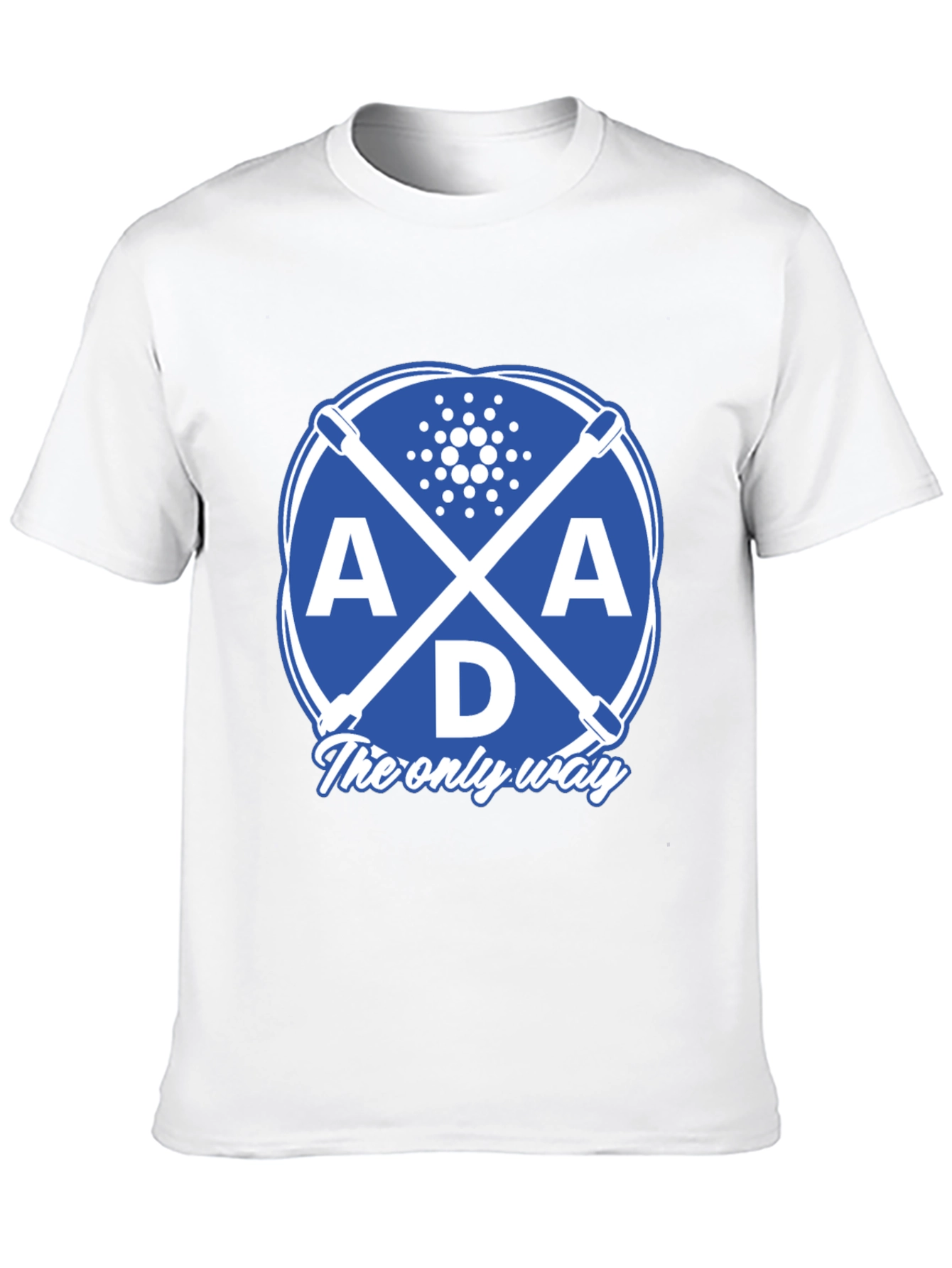ADA Cardano Cryptocurrency T-Shirt - The only way