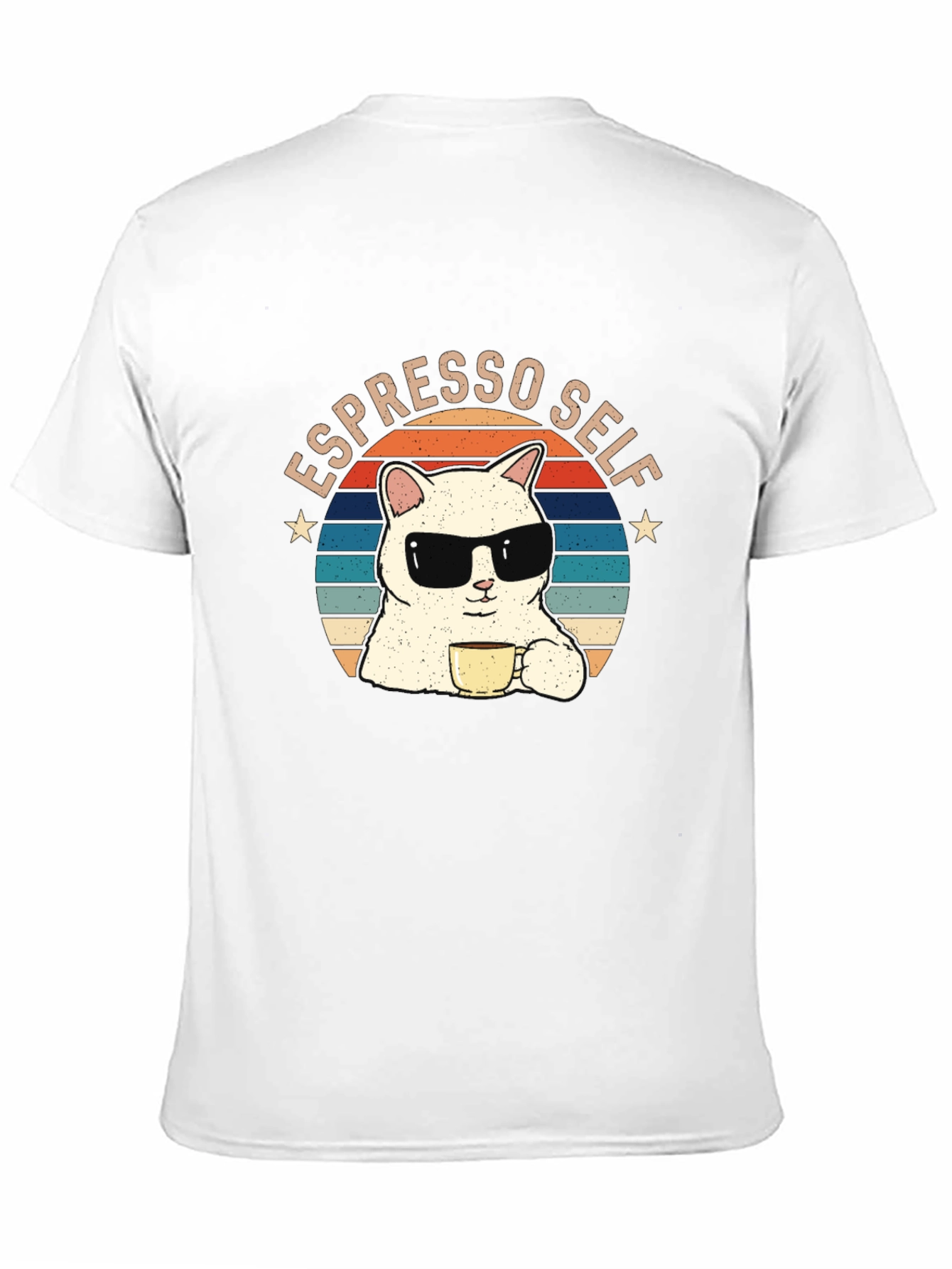 Espresso Self Funny Cat T-Shirt