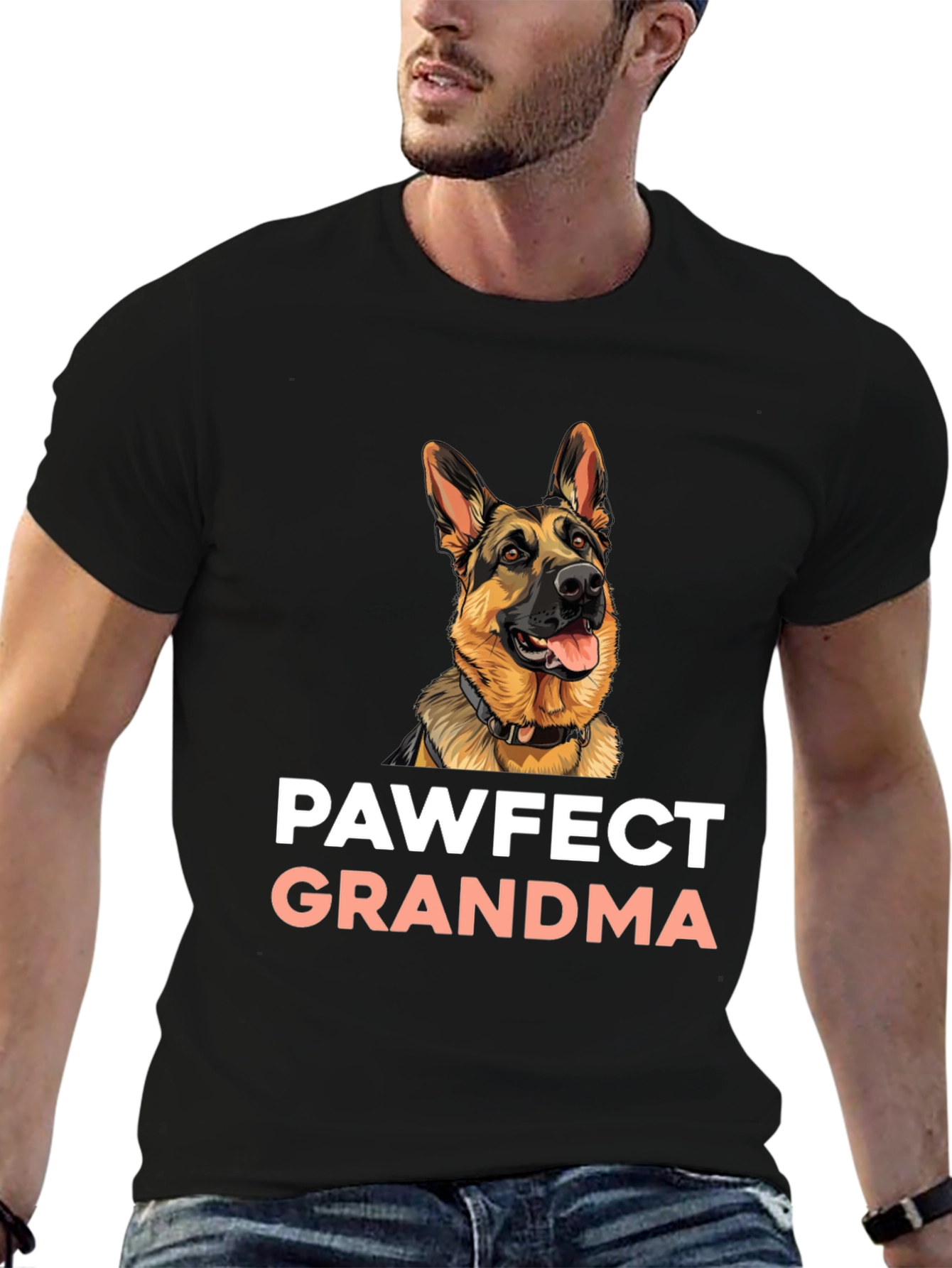 Pawfect Grandma Dog T-Shirt - German Shepherd