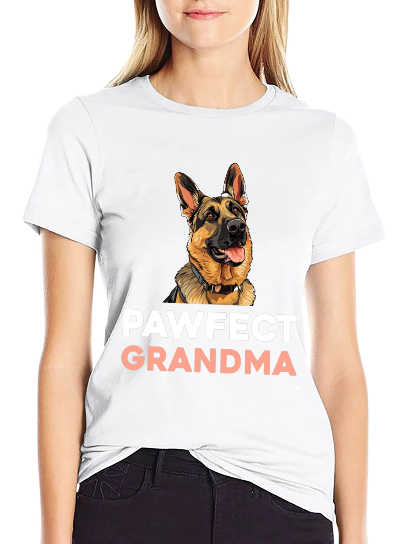 Pawfect Grandma Dog T-Shirt - German Shepherd