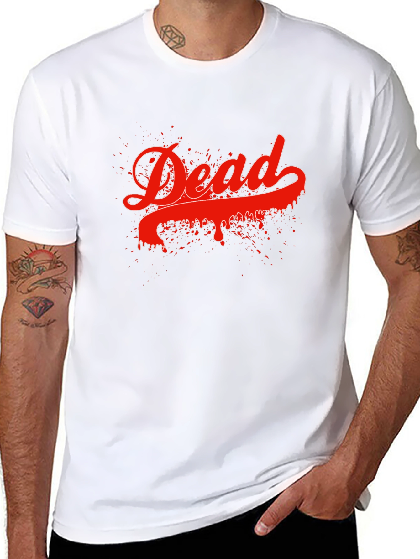 Dead Graphic Tee - Mens Black T-Shirt