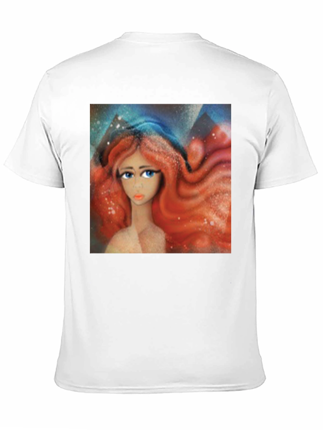 Red Haired Woman Graphic Tee