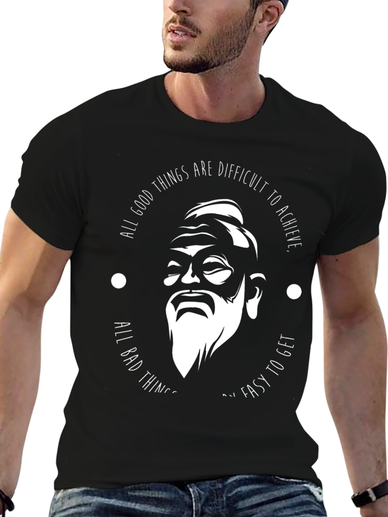 Confucius Quote T-Shirt - Wise Words Graphic Tee