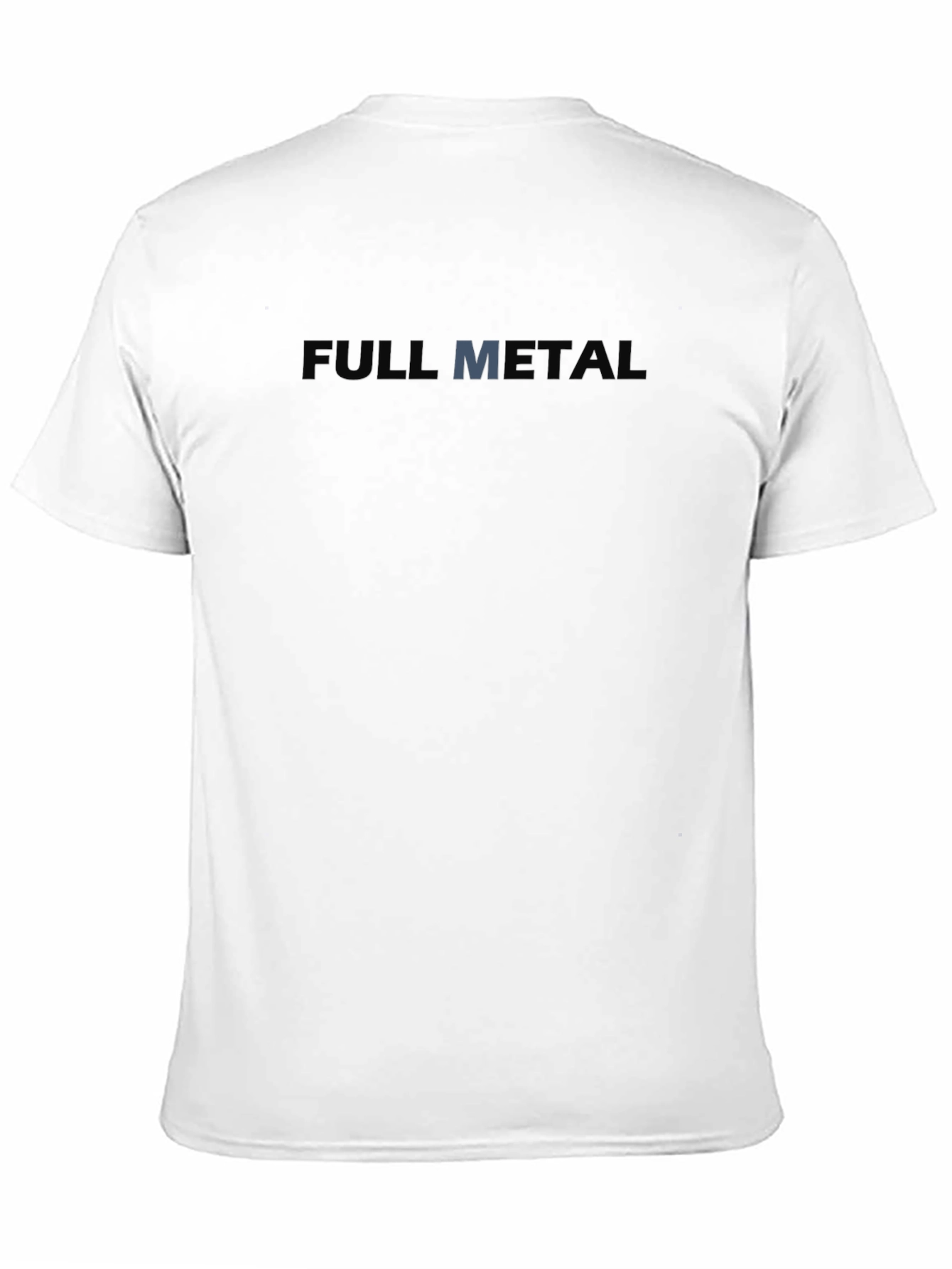 Full Metal Graphic T-Shirt - Modern Style