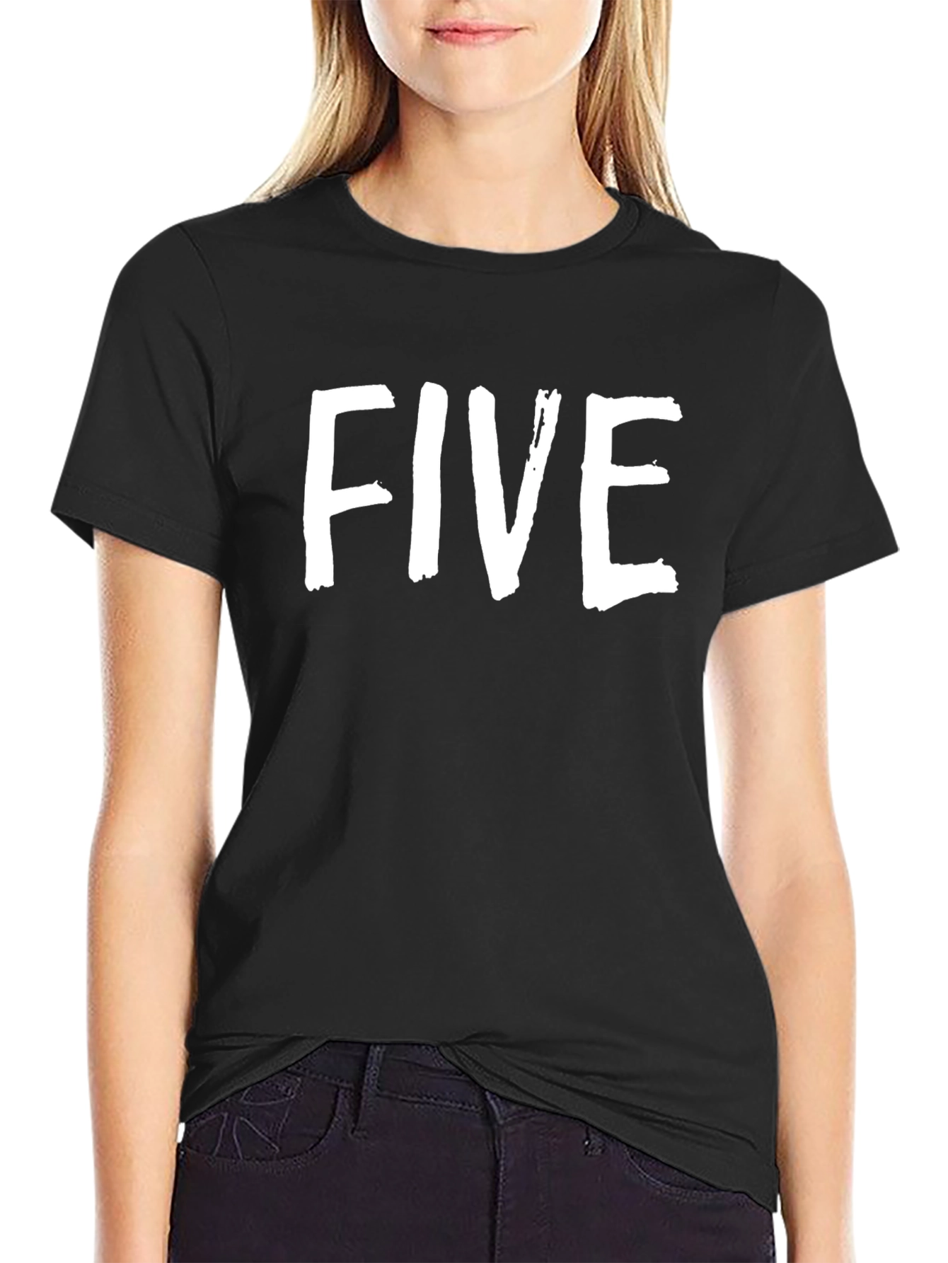 Five Graphic Tee - Bold Statement T-Shirt