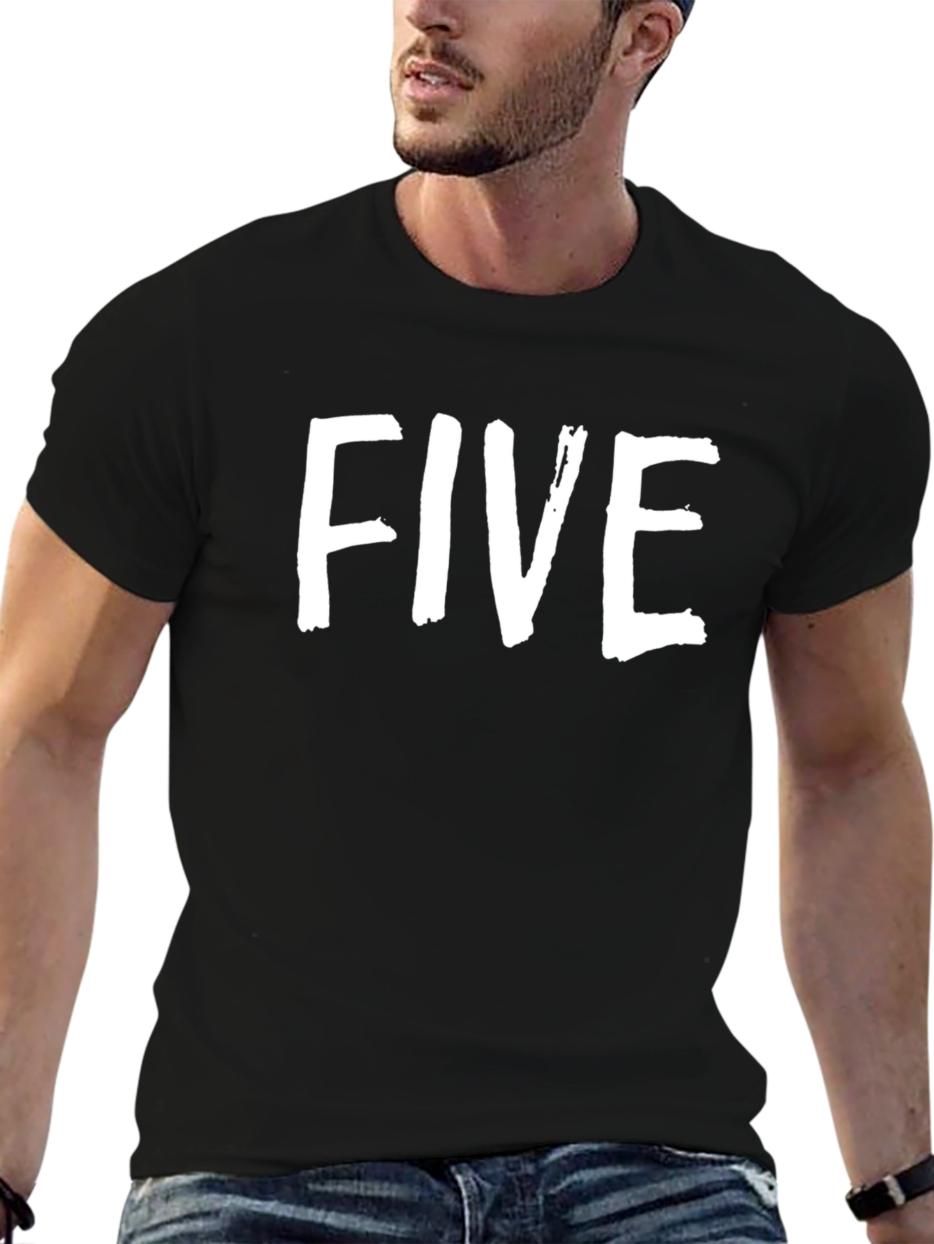 Five Graphic Tee - Bold Statement T-Shirt