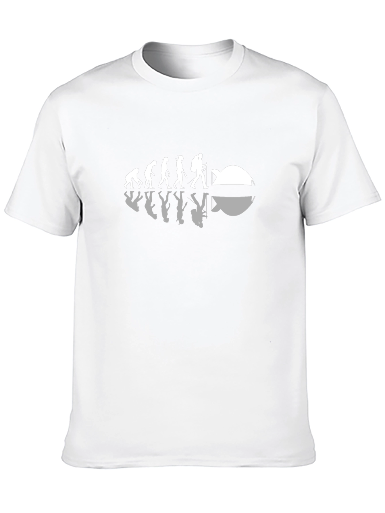 Evolution of Scuba Diving Mens Black T-Shirt