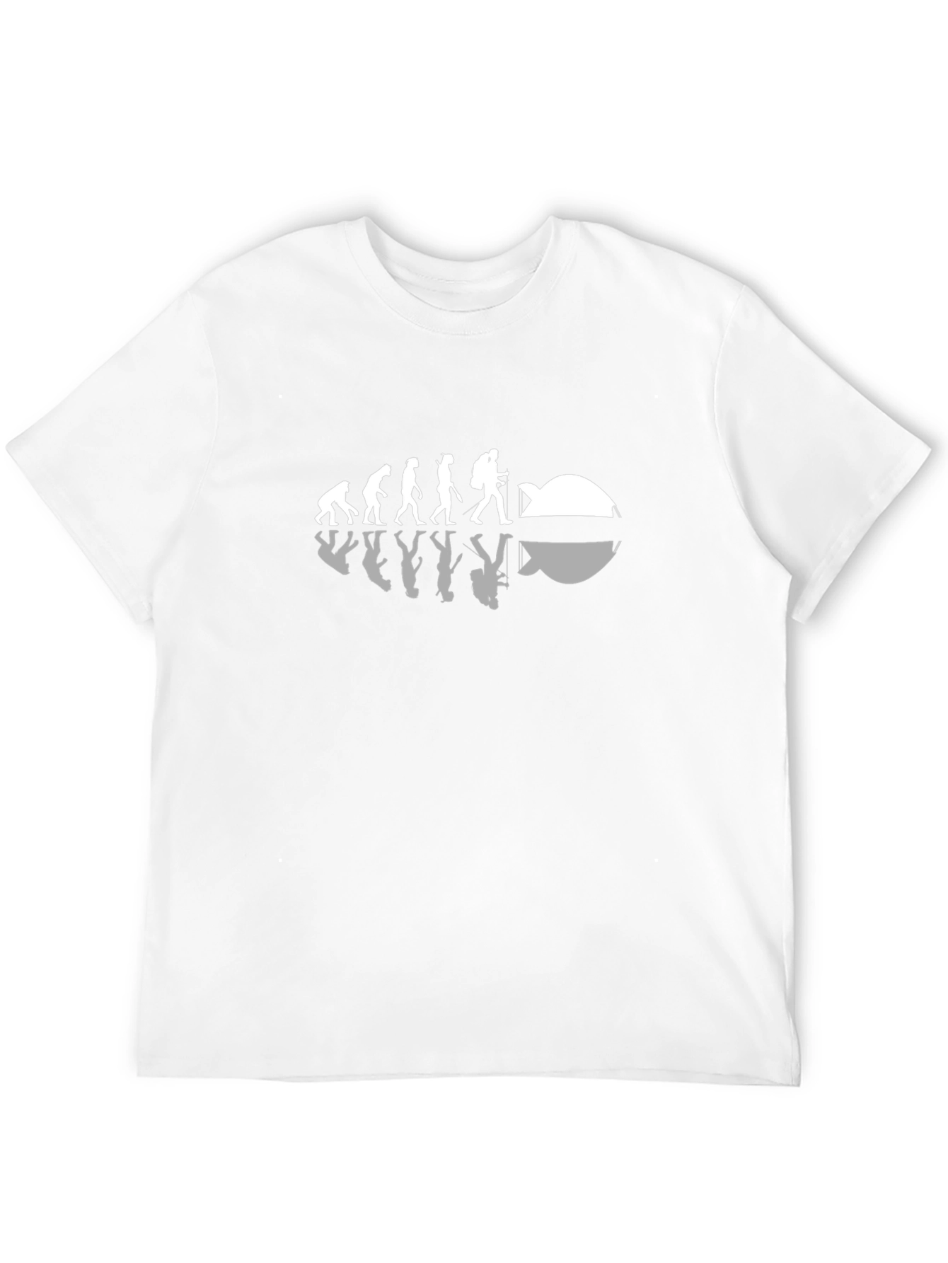 Evolution of Scuba Diving Mens Black T-Shirt
