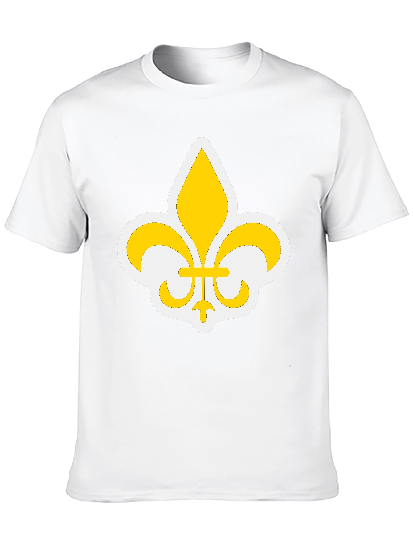 Fleur-de-Lis Graphic Black T-Shirt