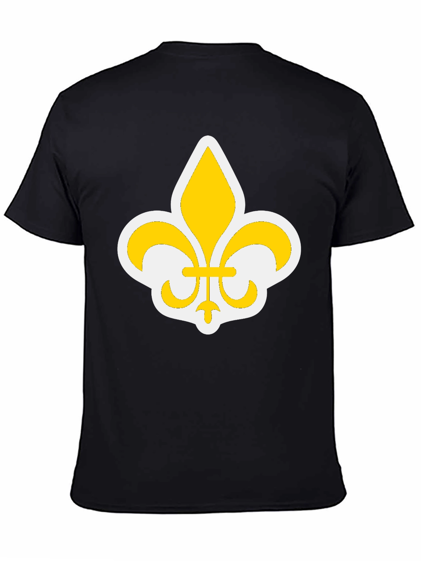 Fleur-de-Lis Graphic Black T-Shirt