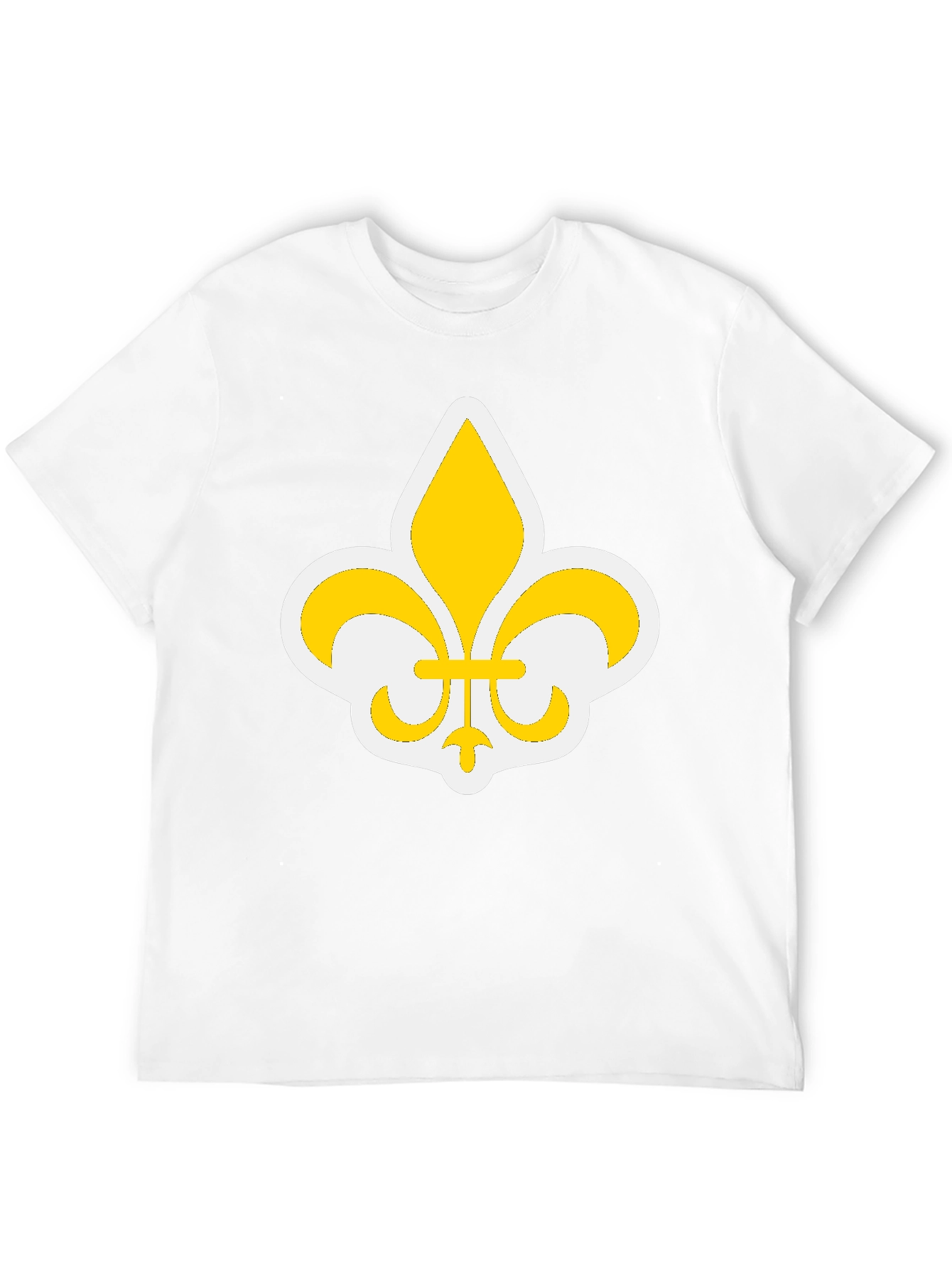 Fleur-de-Lis Graphic Black T-Shirt