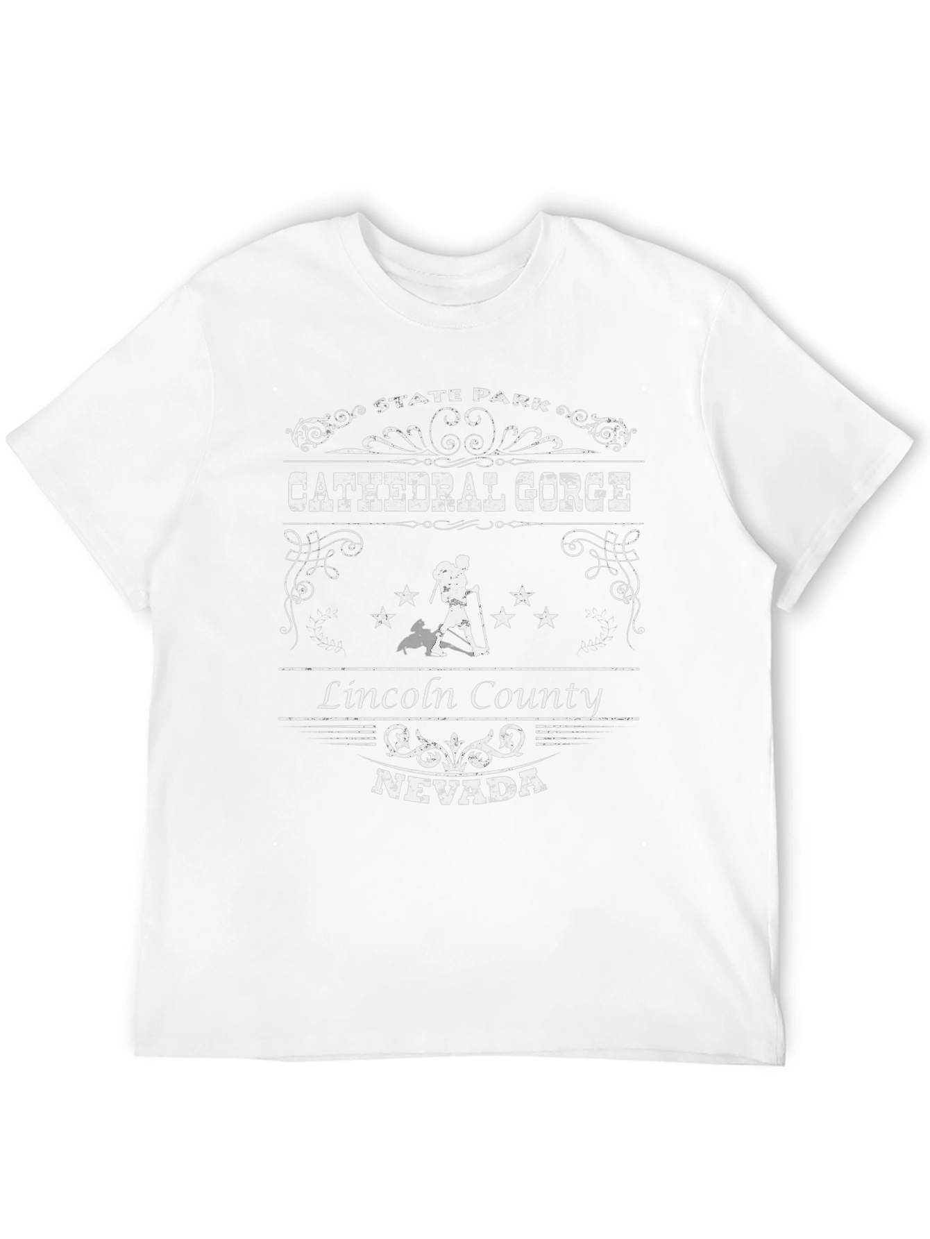 Cathedral Gorge State Park Black T-Shirt