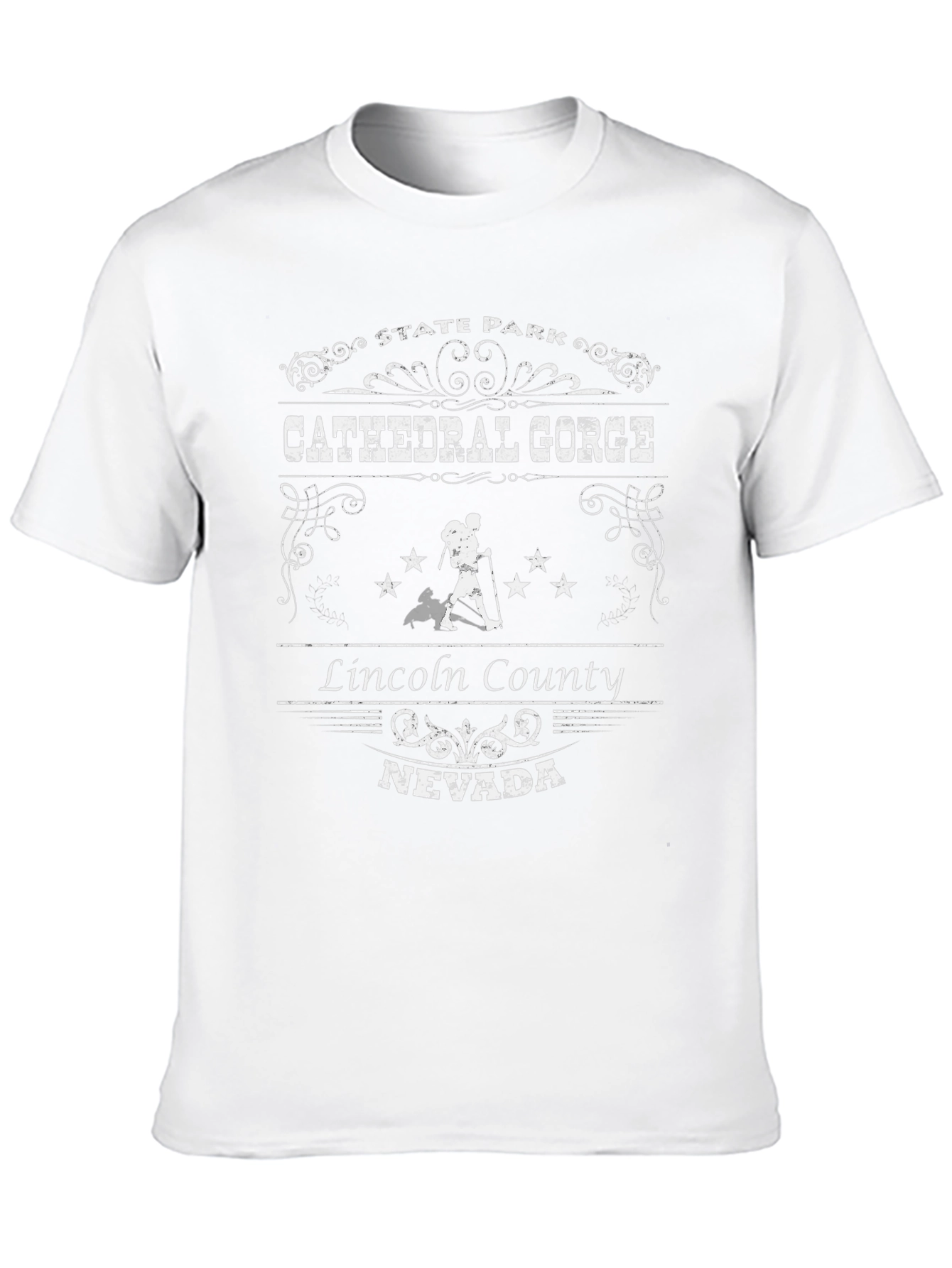 Cathedral Gorge State Park Black T-Shirt