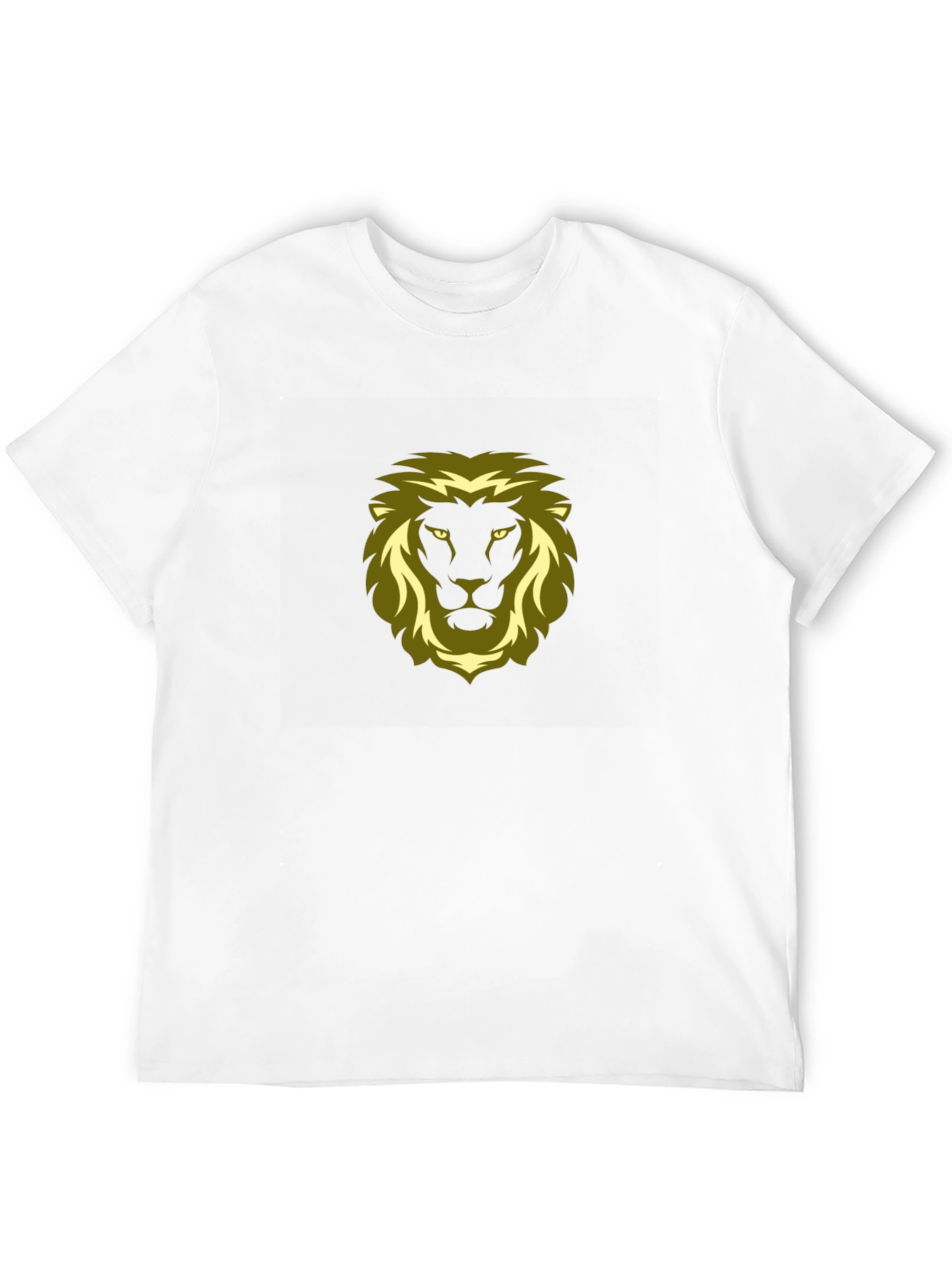 Lion Graphic Black T-Shirt