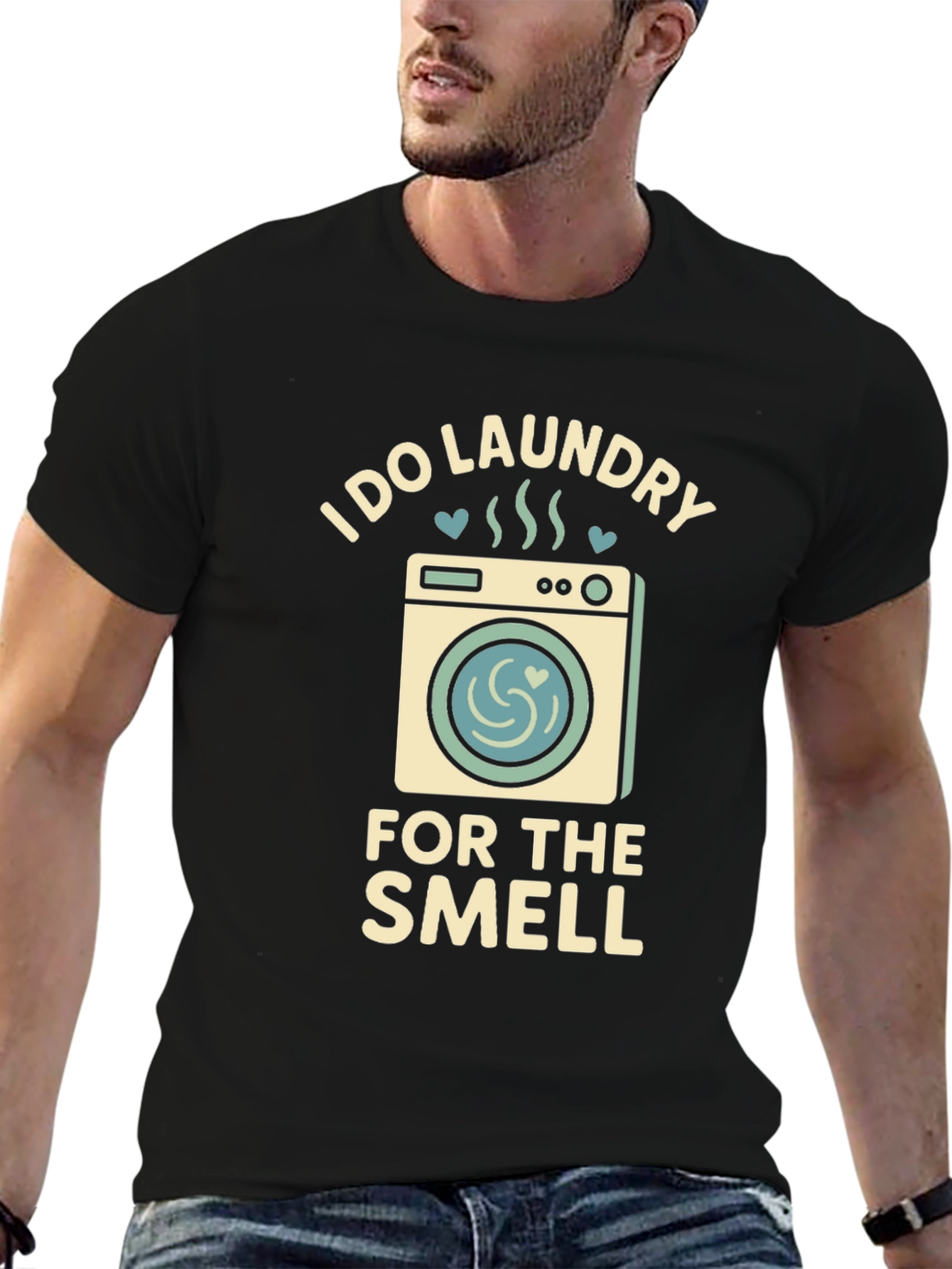 I Do Laundry for The Smell Graphic Tee