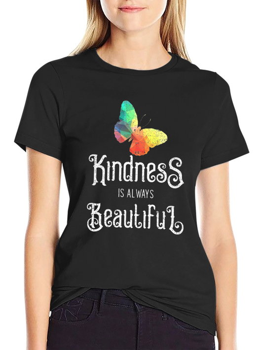 Kindness Butterfly T-Shirt - Always Beautiful