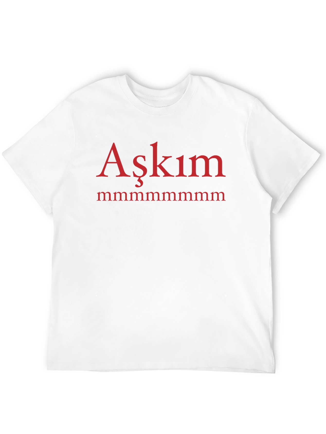 Aşkım T-Shirt - Turkish Love Expression Tee