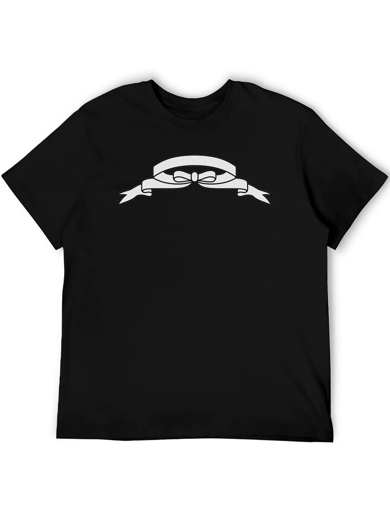 Ribbon Graphic Tee - Classic Style