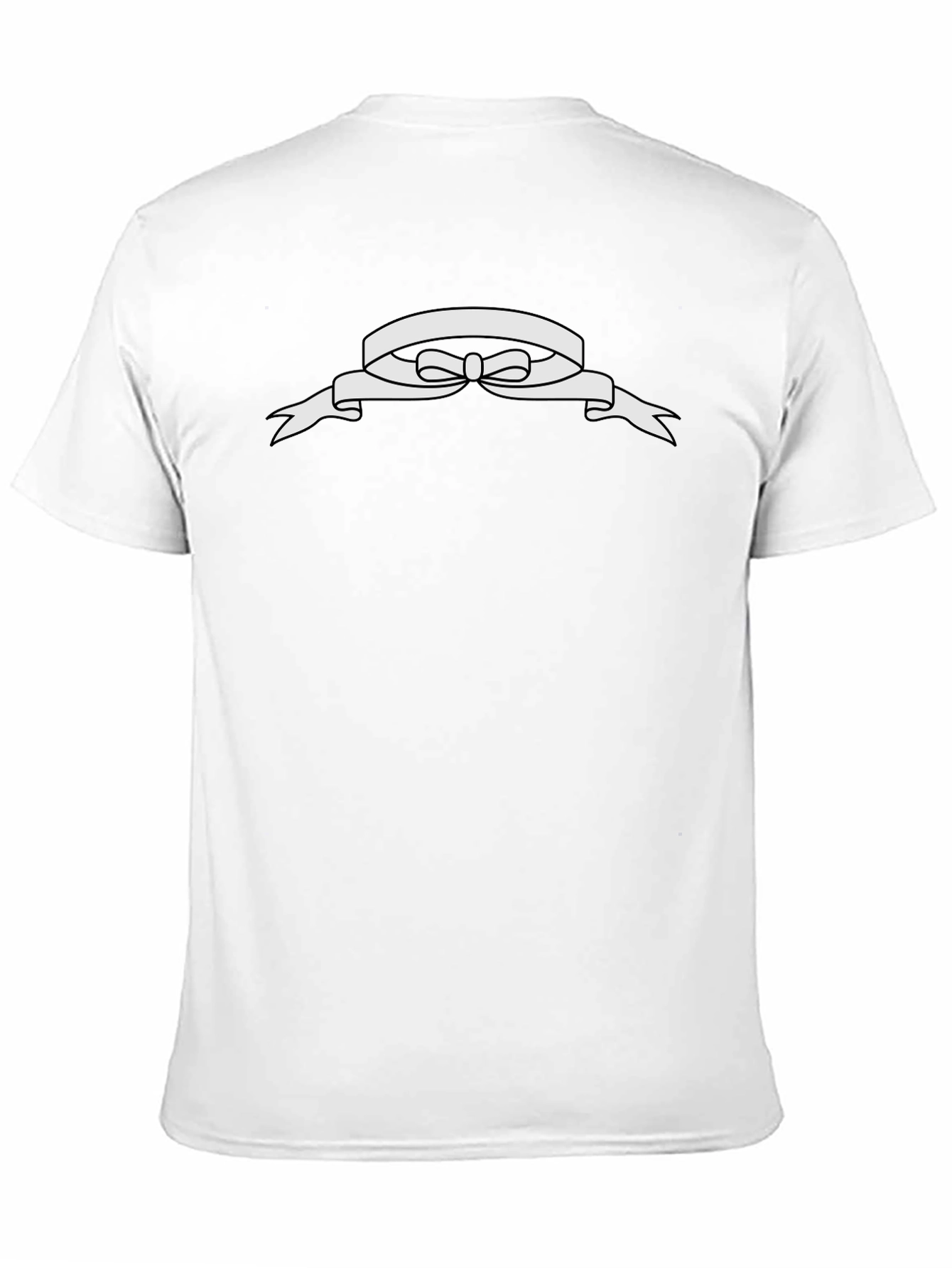 Ribbon Graphic Tee - Classic Style