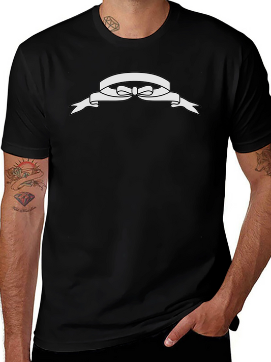 Ribbon Graphic Tee - Classic Style