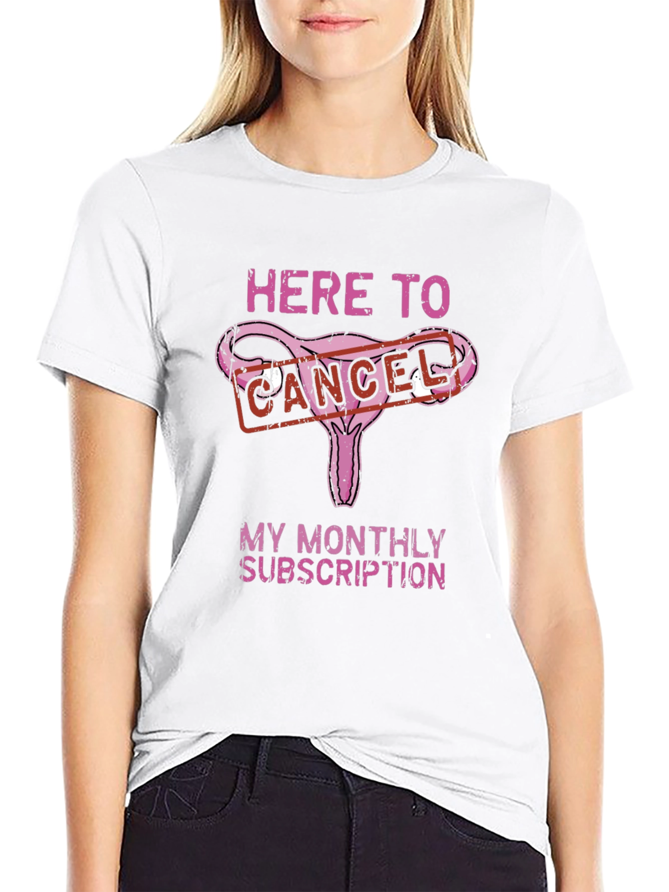 Here to Cancel Monthly Subscription T-Shirt
