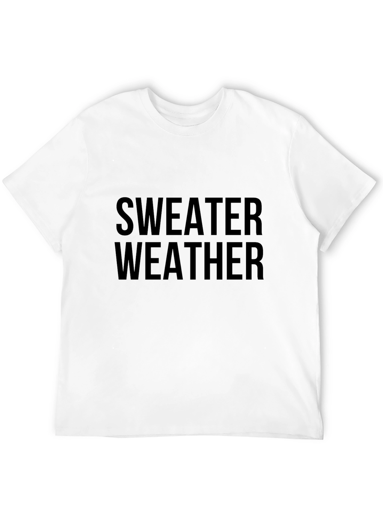 Sweater Weather Graphic Tee - Cozy & Stylish