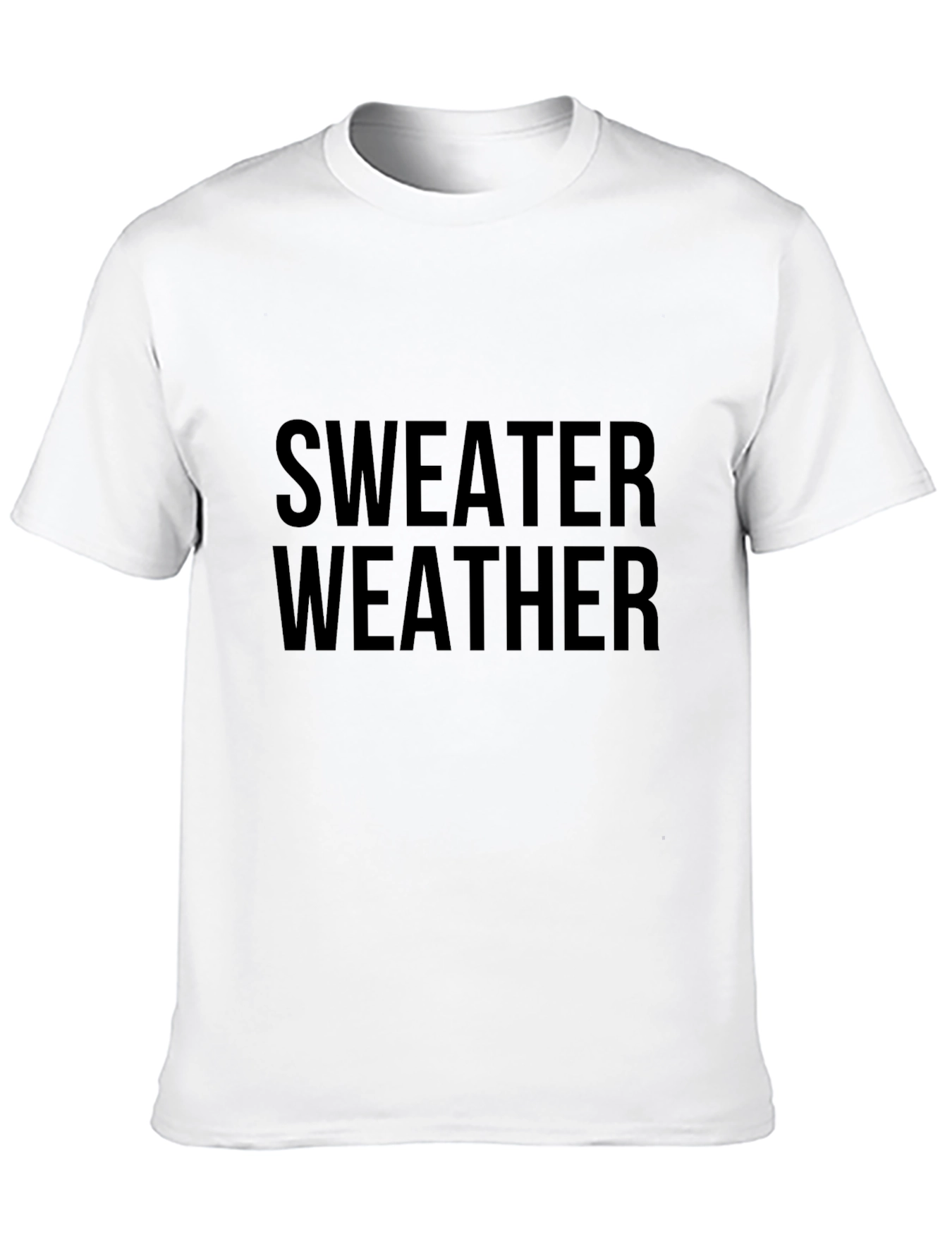 Sweater Weather Graphic Tee - Cozy & Stylish