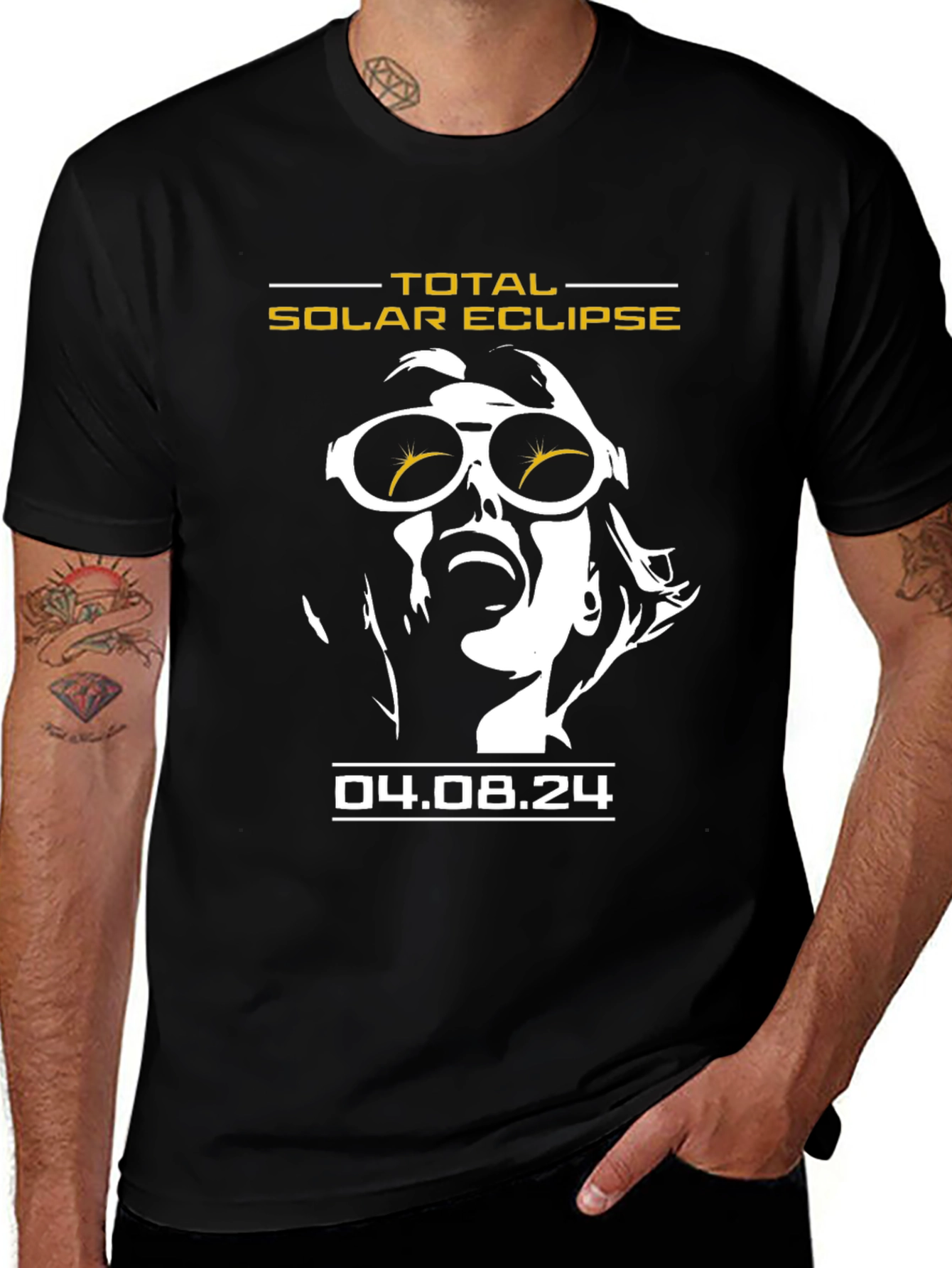Total Solar Eclipse 04.08.24 Graphic Tee