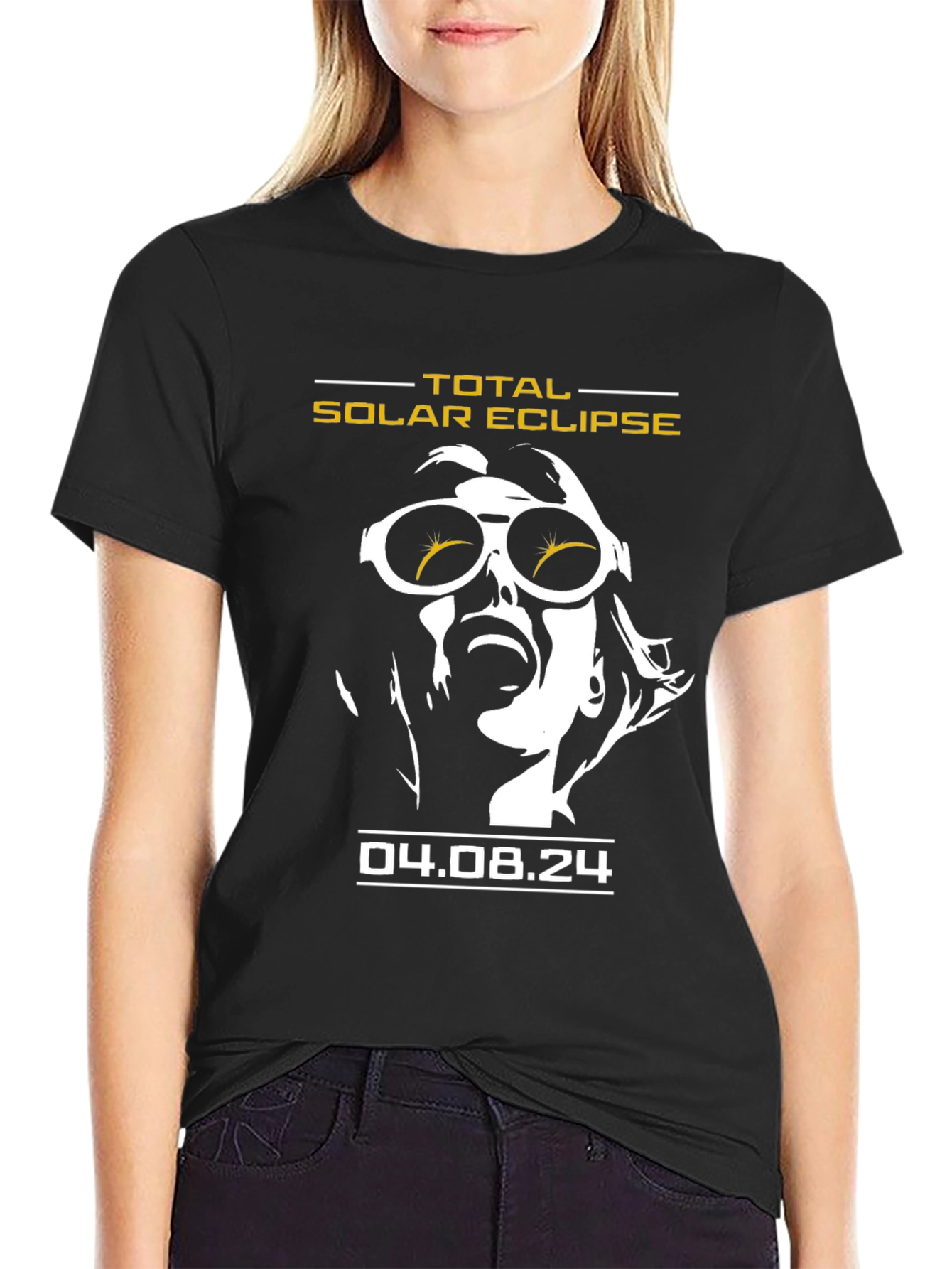 Total Solar Eclipse 04.08.24 Graphic Tee