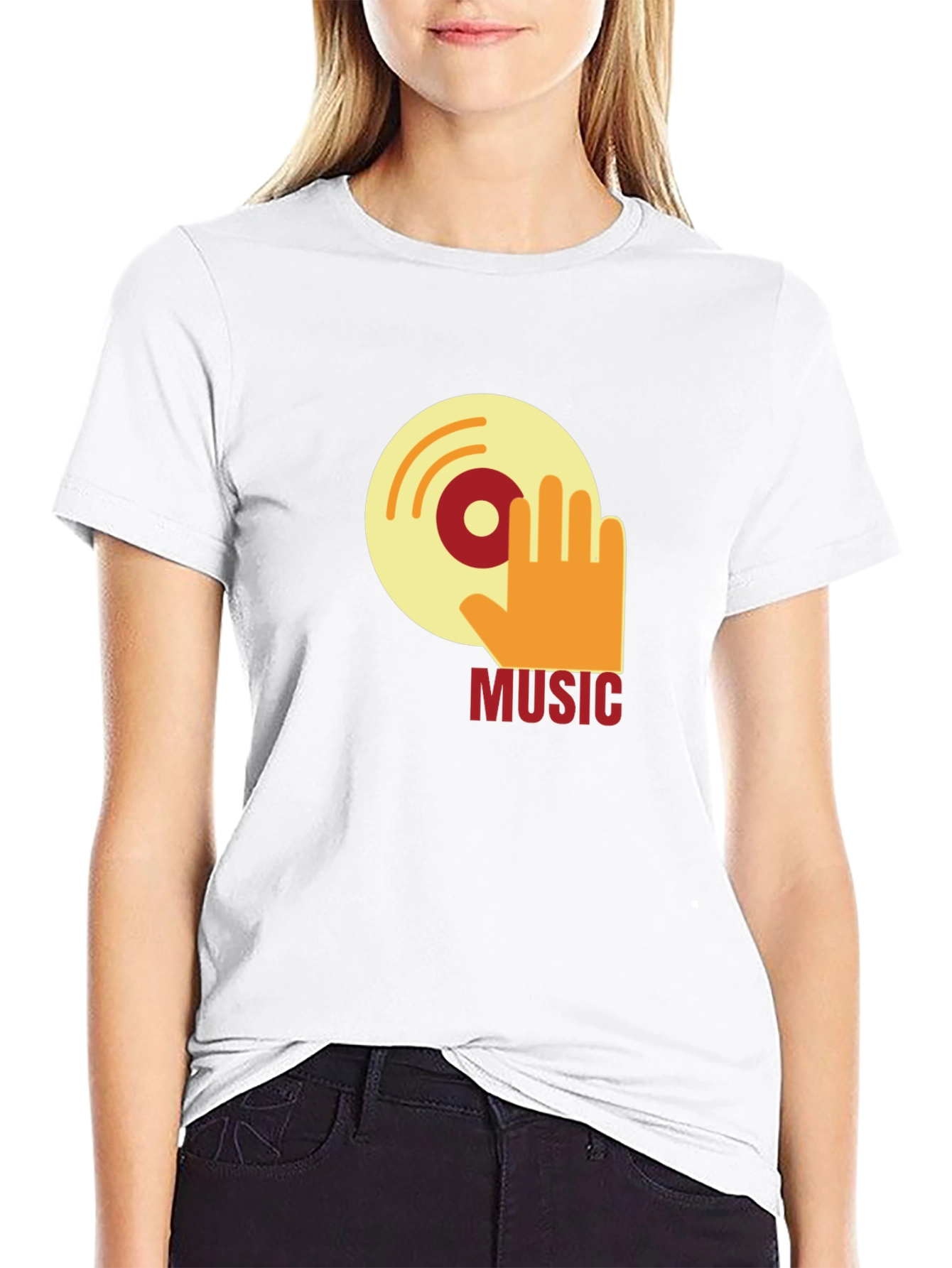 Retro Music T-Shirt - DJ Vinyl Graphic Tee