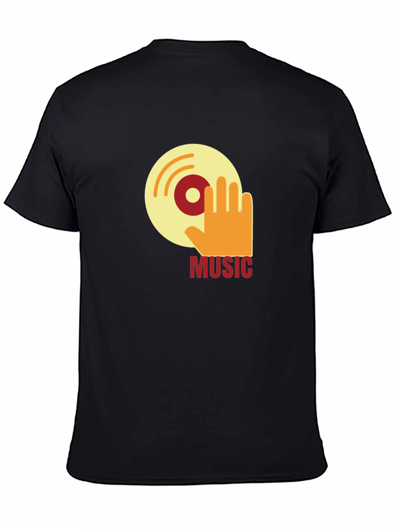 Retro Music T-Shirt - DJ Vinyl Graphic Tee